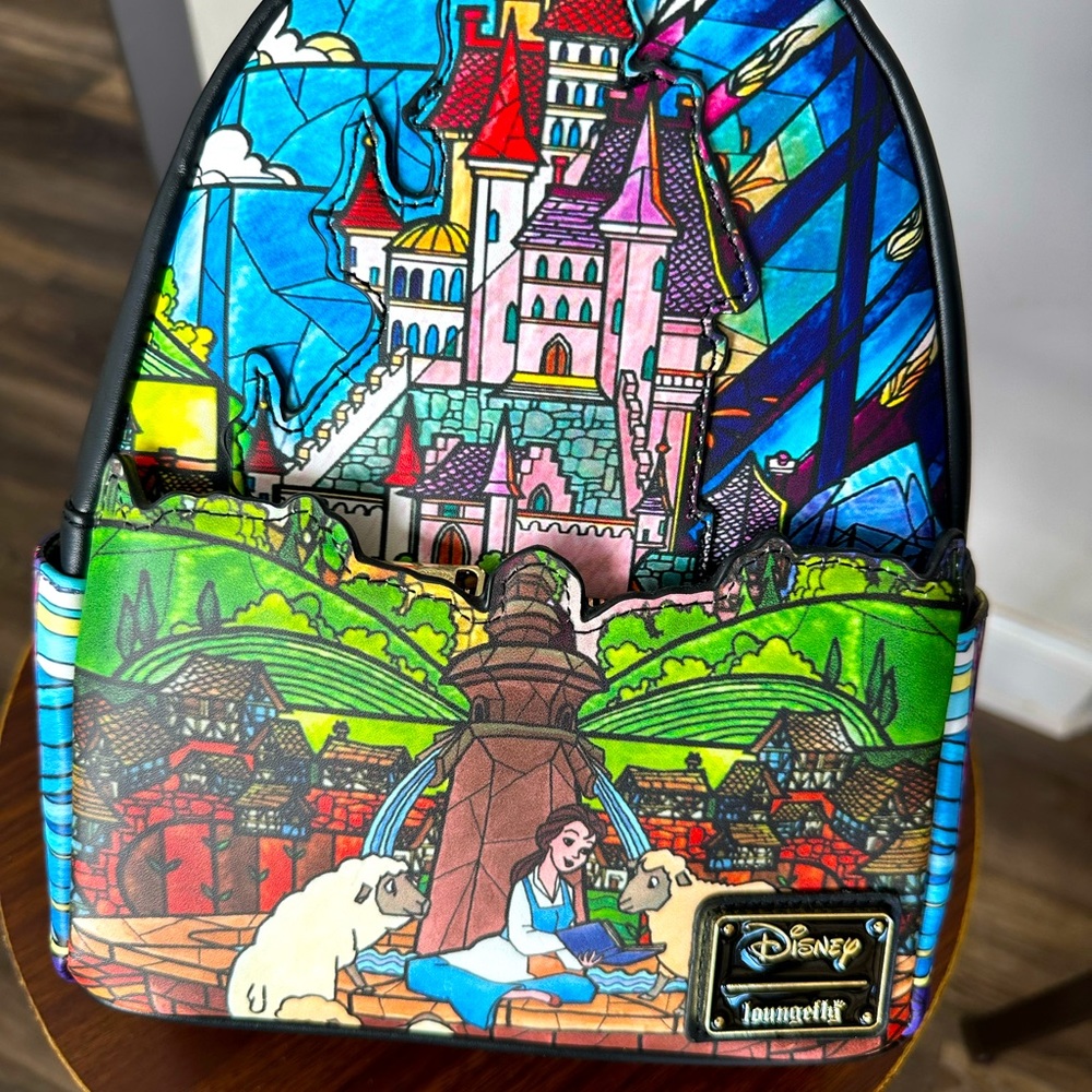 Disney Loungefly Beauty and the Beast Backpack